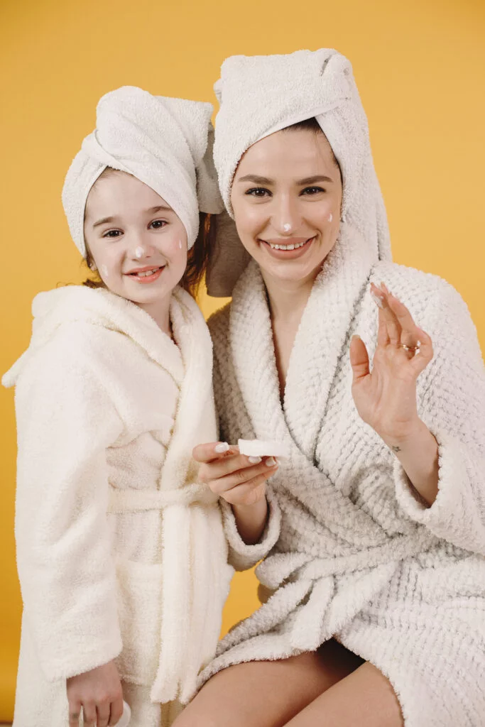 robe and towel are easy mother's day gifts