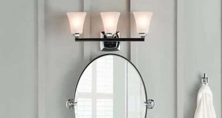 Bathroom lighting ideas for dark bathrooms are popular bathroom trends