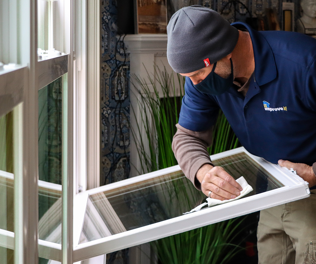 Window maintenance for double-hung tilt-in windows
