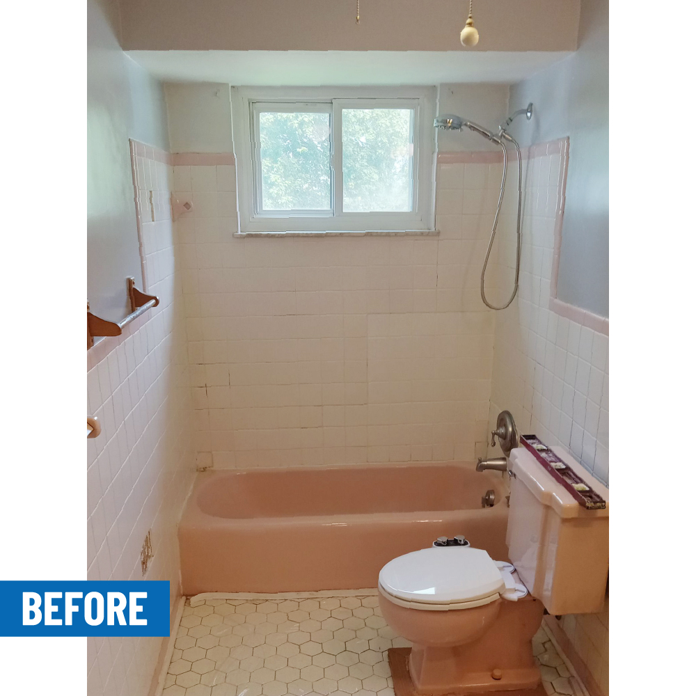 ugly bathroom tiles pink bathtub how to update vintage bathroom tiles