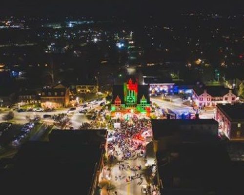 Light Up Bardstown view of downtown lights