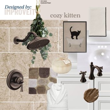 neutral fall aesthetic room ideas for bathroom