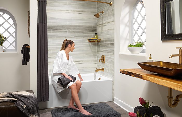 Clarksville Bath Remodeling - Horizon Beige