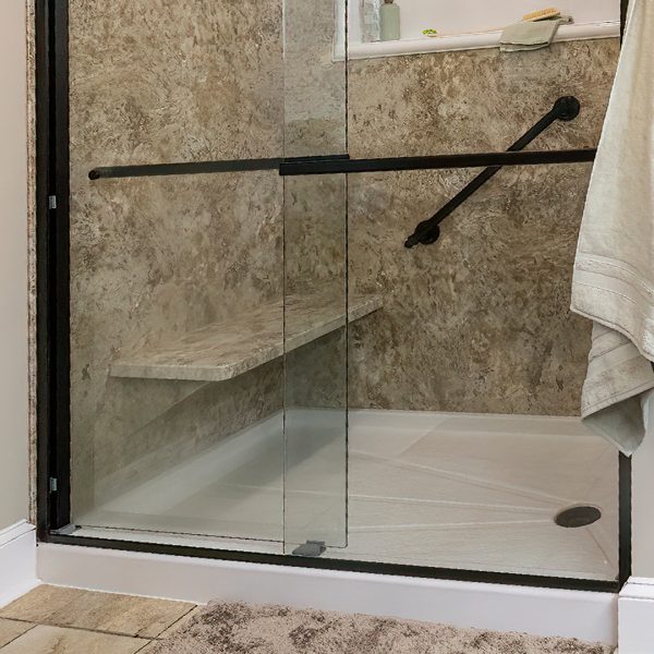 choose a bench for safe showering for elderly and bathroom remodeling lexington ky