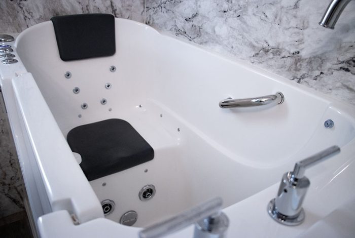 walk-in tubs for small bathrooms safe bathing