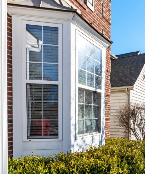 Double Hung Windows Cincinnati with colonial window grids