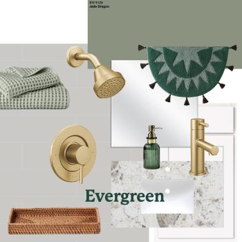 Evergreen Winter home decor