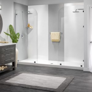 Dual Side Walk in Shower