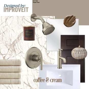 cafe latte fall color inspiration