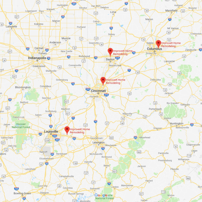 Improveit Home Remodeling Locations
